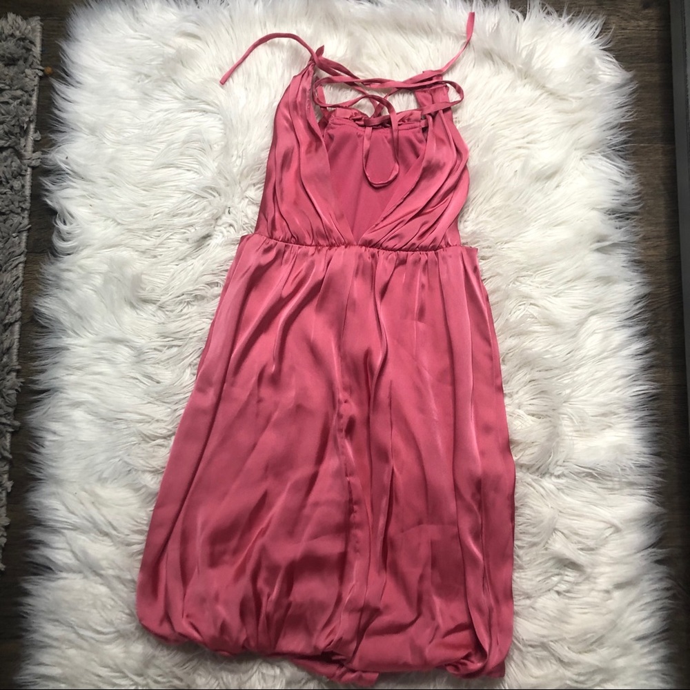 Pink Dress Rhinestone Rose Embellishments small - Picture 5 of 5